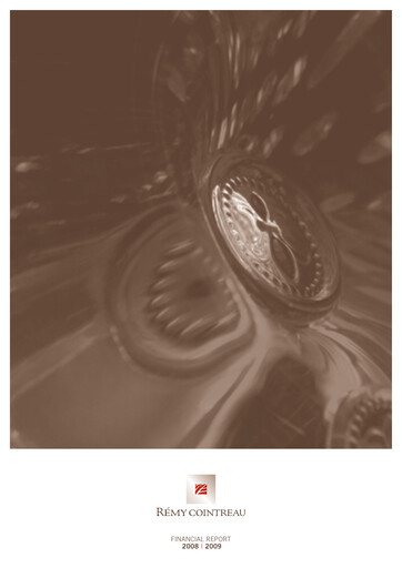 Thumbnail Rémy Cointreau
 Financial Report 2008-2009