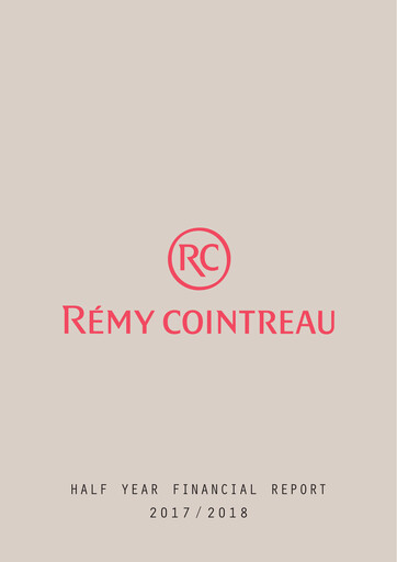 Thumbnail Rémy Cointreau
 Half-year Report 2017-h1