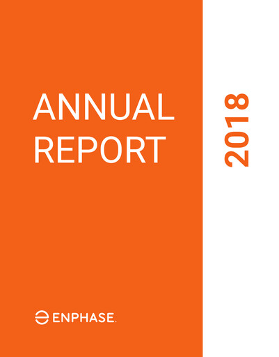 Vorschaubild Enphase Energy
 Jahresbericht 2018