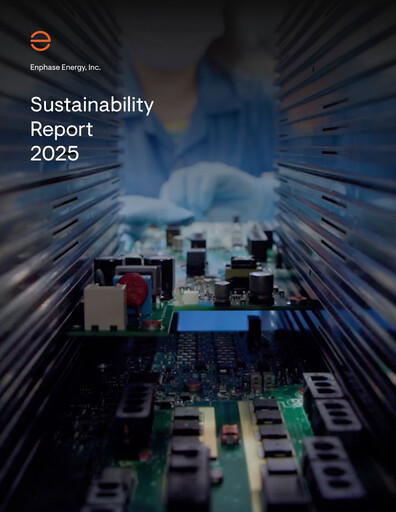 Vorschaubild Enphase Energy
 Nachhaltigkeitsbericht 2025