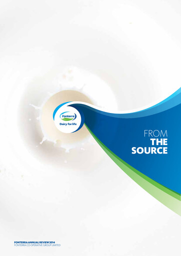 Thumbnail Fonterra Annual Report 2014