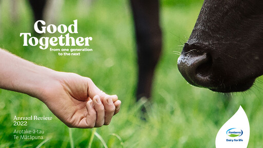 Thumbnail Fonterra Annual Report 2022