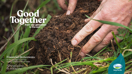 Thumbnail Fonterra Financial Statement 2022