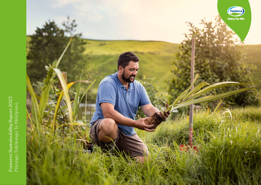 Miniature Fonterra Rapport de durabilité 2023