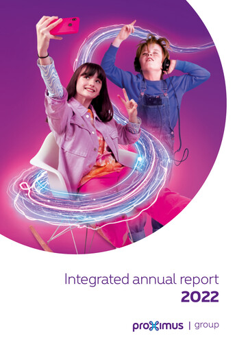 Thumbnail Proximus Annual Report 2022