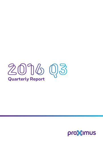 Thumbnail Proximus Quarterly Report 2016-q3
