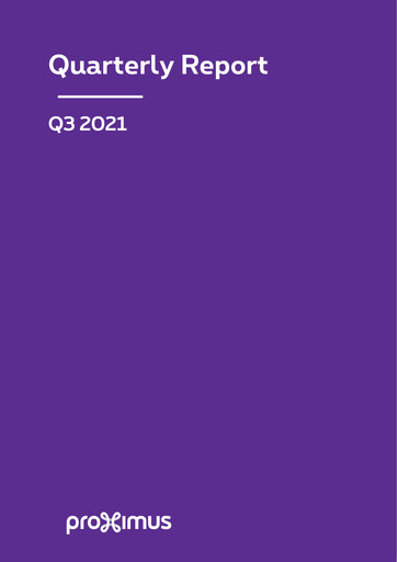 Thumbnail Proximus Quarterly Report 2021-q3