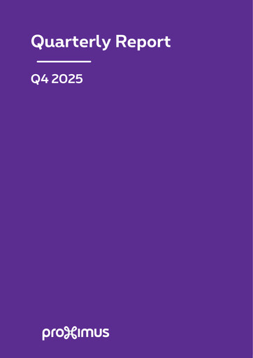 Thumbnail Proximus Quarterly Report 2025-q4