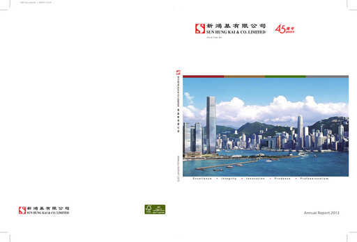 Thumbnail Sun Hung Kai & Co. Annual Report 2013