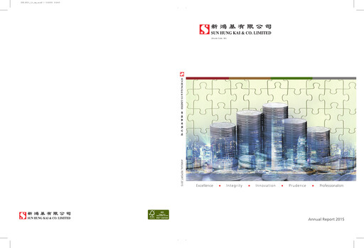 Thumbnail Sun Hung Kai & Co. Annual Report 2015