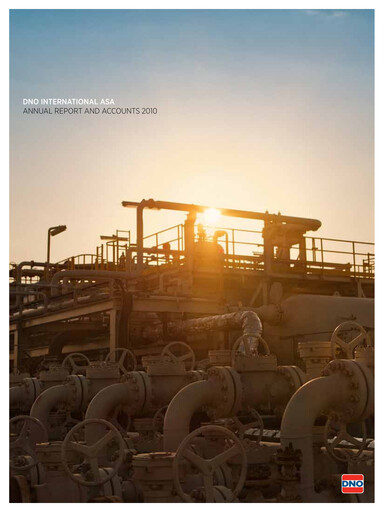 Thumbnail DNO ASA Annual Report 2010