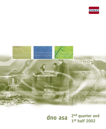 Thumbnail DNO ASA Half-year Report 2002-h1