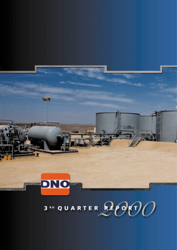 Thumbnail DNO ASA Quarterly Report 2000-q3