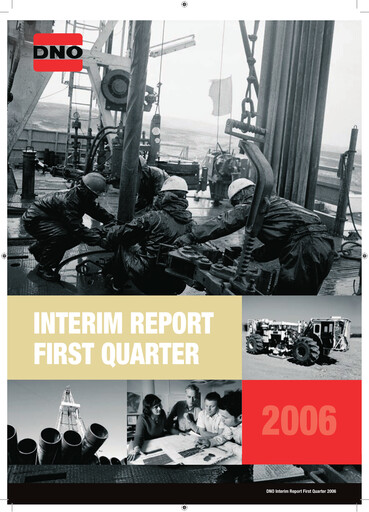 Thumbnail DNO ASA Quarterly Report 2006-q1