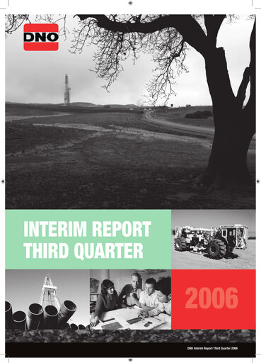 Thumbnail DNO ASA Quarterly Report 2006-q3