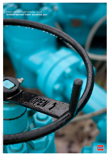 Thumbnail DNO ASA Quarterly Report 2011-q1