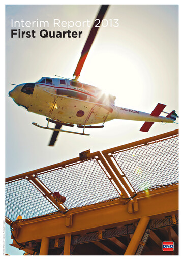 Thumbnail DNO ASA Quarterly Report 2013-q1