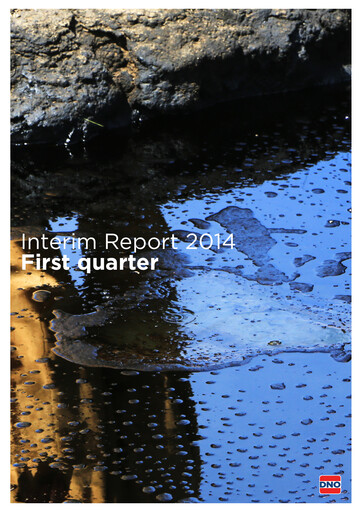 Thumbnail DNO ASA Quarterly Report 2014-q1