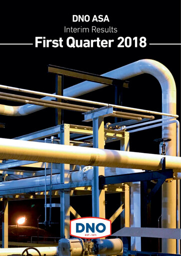 Thumbnail DNO ASA Quarterly Report 2018-q1