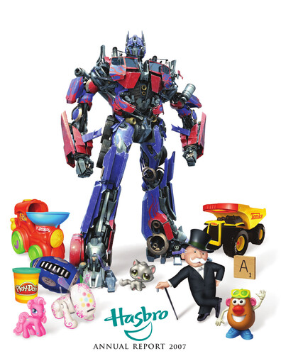 Miniature Hasbro Rapport annuel 2007