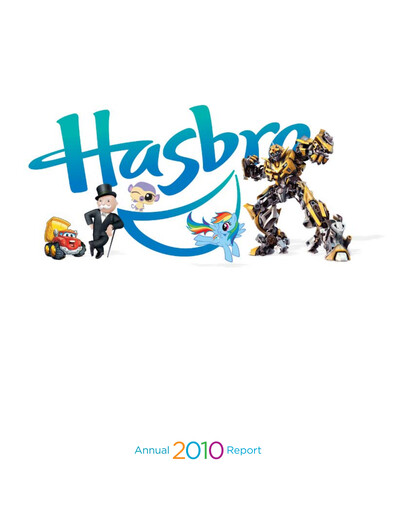 Miniature Hasbro Rapport annuel 2010