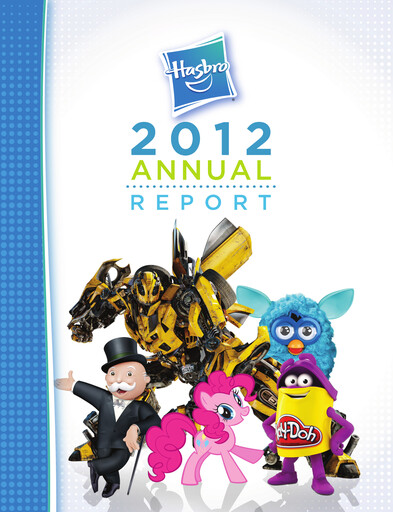Miniature Hasbro Rapport annuel 2012