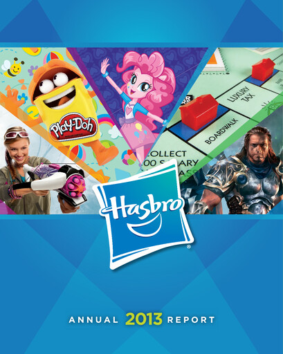 Miniature Hasbro Rapport annuel 2013