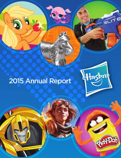 Miniature Hasbro Rapport annuel 2015
