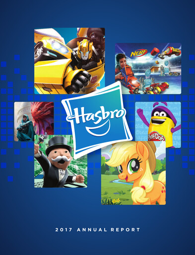 Miniature Hasbro Rapport annuel 2017