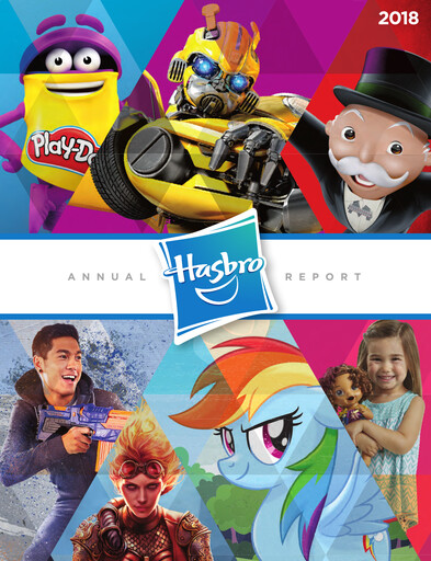 Miniature Hasbro Rapport annuel 2018