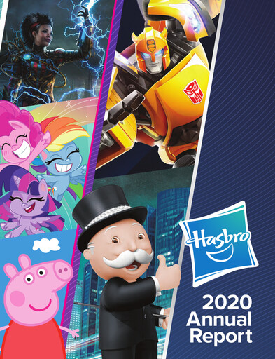 Miniature Hasbro Rapport annuel 2020