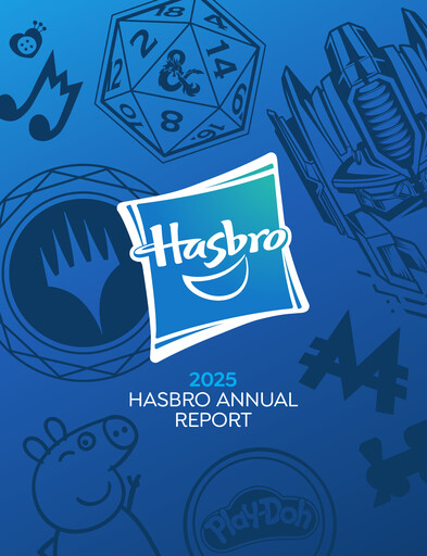 Miniature Hasbro Rapport annuel 2025