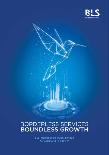 Thumbnail BLS International
 Annual Report 2025-2026