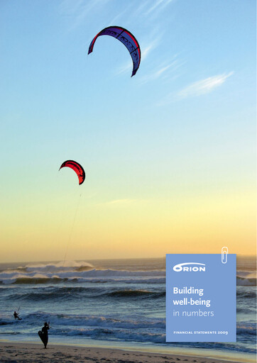 Thumbnail Orion Corporation Financial Statement 2009