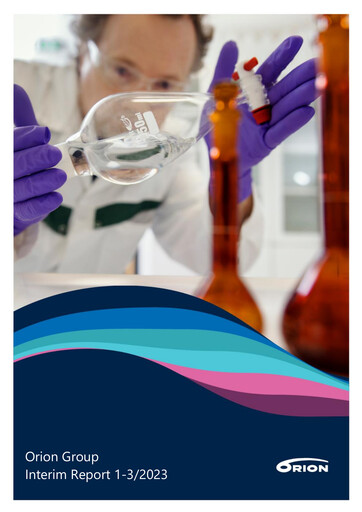 Thumbnail Orion Corporation Quarterly Report 2023-q1
