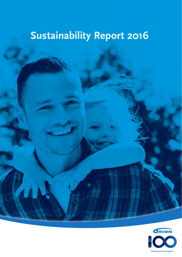 Miniature Orion Corporation Rapport de durabilité 2016