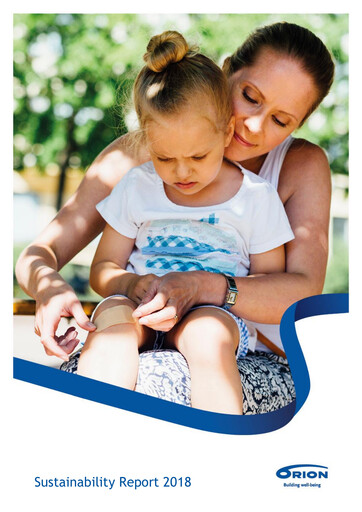 Miniature Orion Corporation Rapport de durabilité 2018