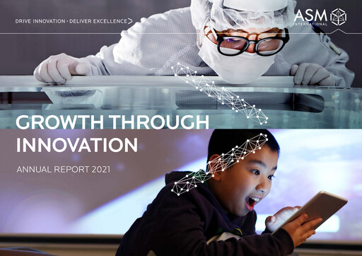 Thumbnail ASM International
 Annual Report 2021