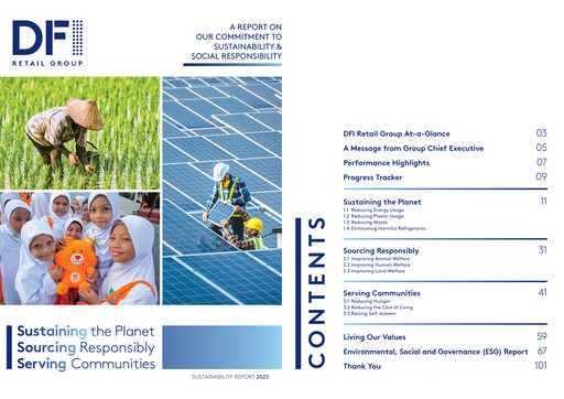 Miniature DFI Retail Group
 Rapport de durabilité 2023