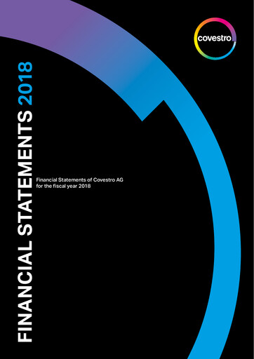 Thumbnail Covestro Financial Statement 2018