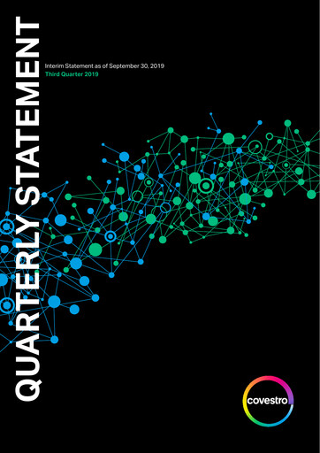 Thumbnail Covestro Quarterly Report 2019-q3