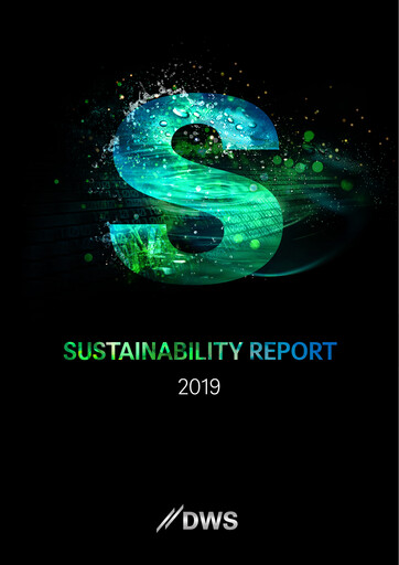 Thumbnail DWS Group
 Sustainability Report 2019
