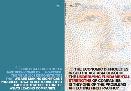 Thumbnail First Pacific Company  Annual Report 2001