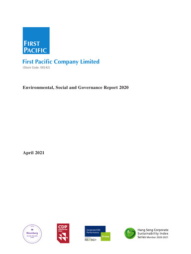 Thumbnail First Pacific Company  ESG Report 2020
