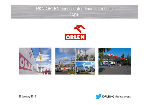 Thumbnail PKN Orlen
 Quarterly Report 2015-q4