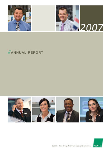 Thumbnail Bechtle Annual Report 2007