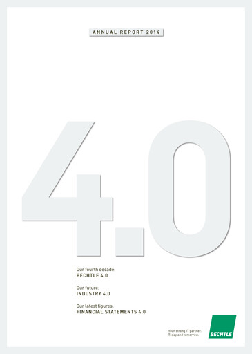 Thumbnail Bechtle Annual Report 2014