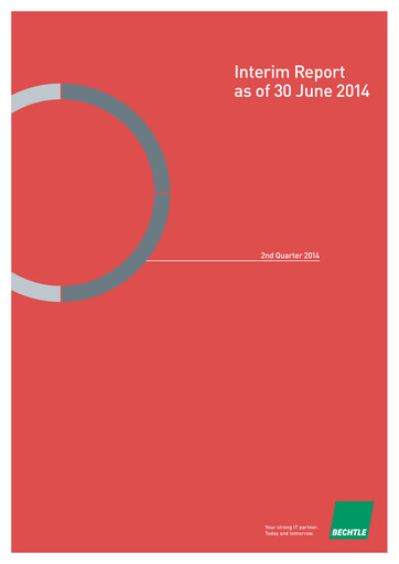 Thumbnail Bechtle Half-year Report 2014-h1