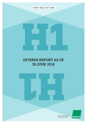 Thumbnail Bechtle Half-year Report 2018-h1