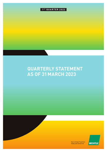 Vorschaubild Bechtle Quartalsbericht 2023-q1